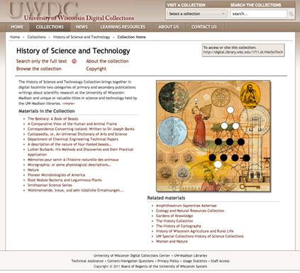 Captura de pantalla del sitio web