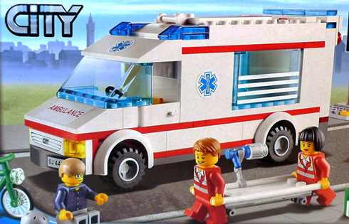 Lego City: ambulancia
